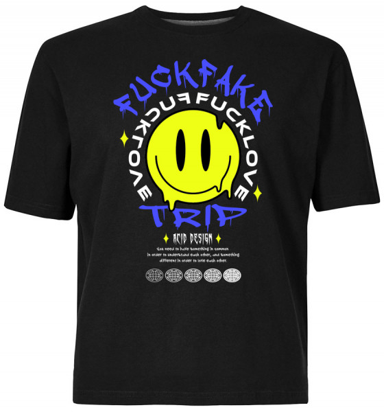 T-shirt Fuck Fake Trip