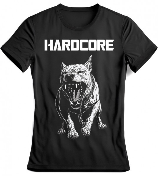 T-shirt Hardcore Pitbull
