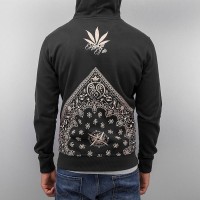 High Till Of Die Zip Hoody Black