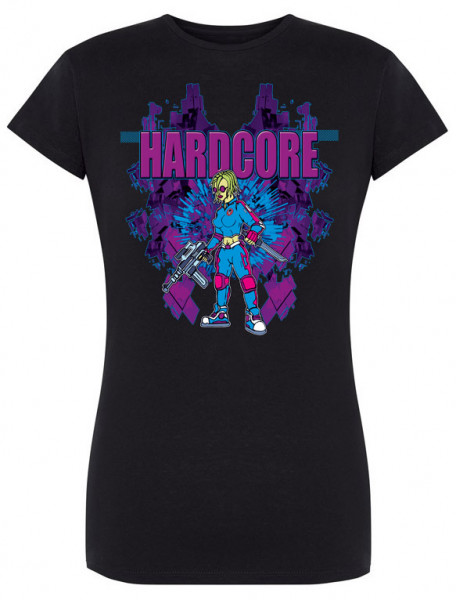 Dámské T-shirt Hardcore Girl