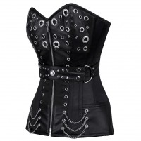 Black Gothic Corset Cynthia