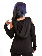 Punk Gothic Postapo hollow out top