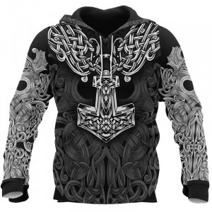Viking Armor Tattoo Sweatshirt